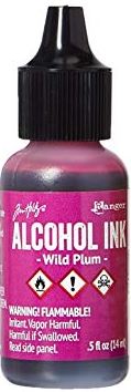 Ranger Tim Holtz Alcohol Ink 14ml Wild Plum **ND**