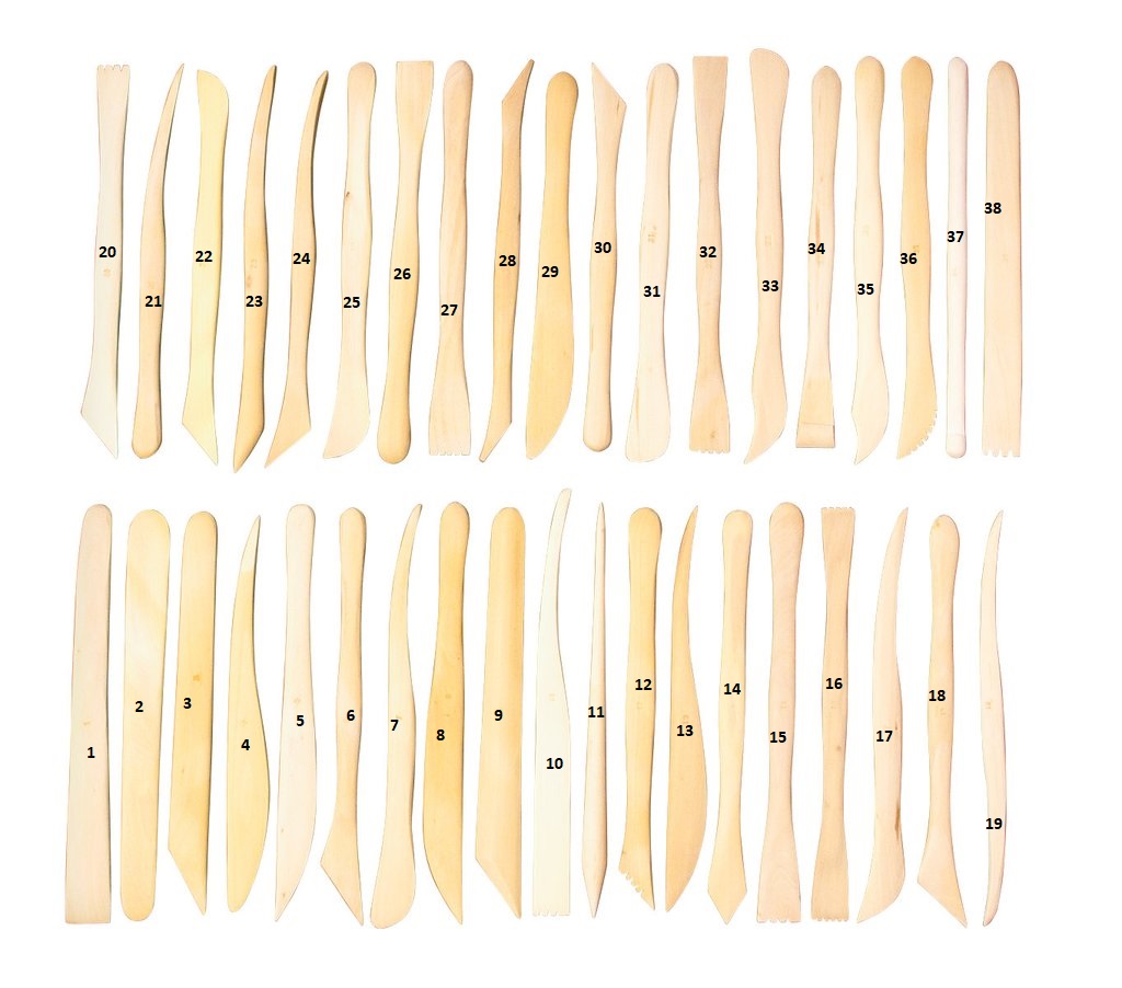 Richeson Boxwood Clay Tool 6" #3