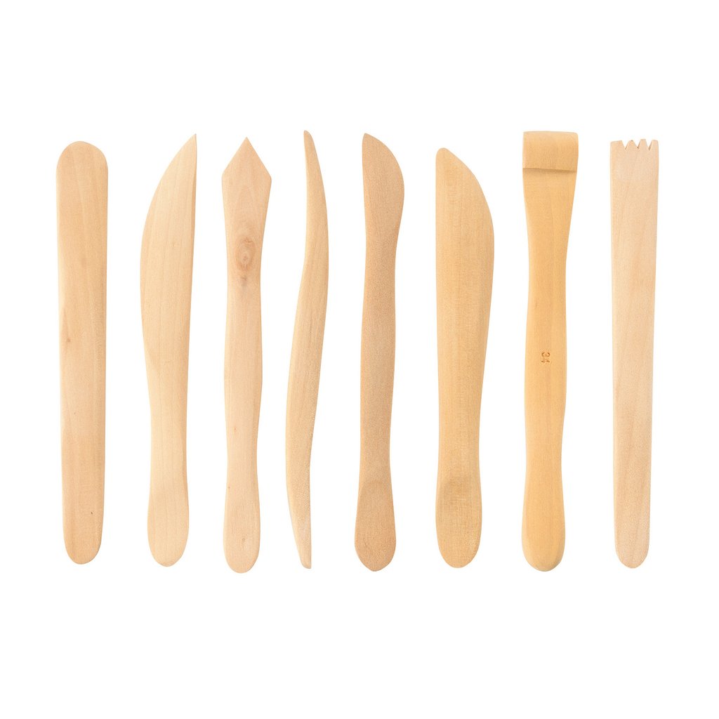 Richeson Boxwood Clay Tool 6" Set of 8