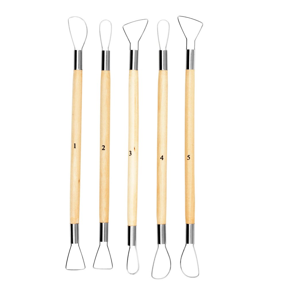 Richeson Clay Ribbon Tools - Double Ended 9" set of 5