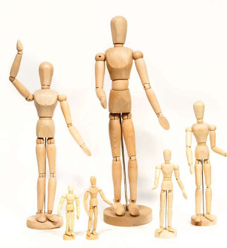 Richeson Manikin Male 4.5"