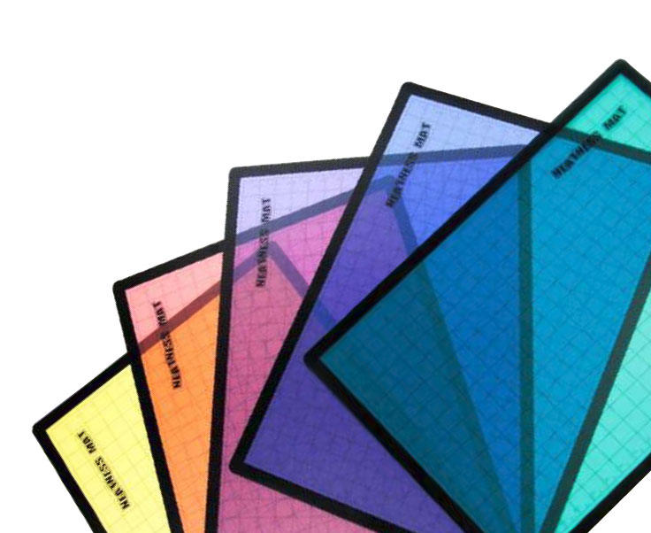 Richeson Neatness Mats Set of 5 Assorted Colours **SO**