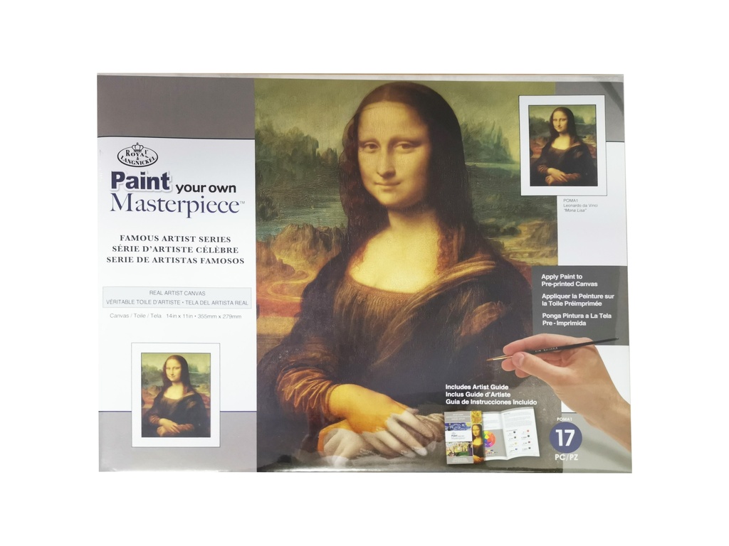 Royal & Langnickel Paint Your Own Masterpiece Mona Lisa