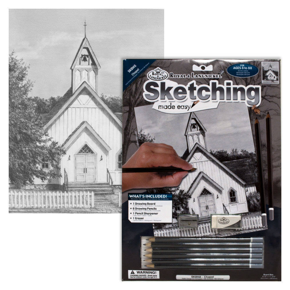 Royal & Langnickel Sketching Made Easy Chapel