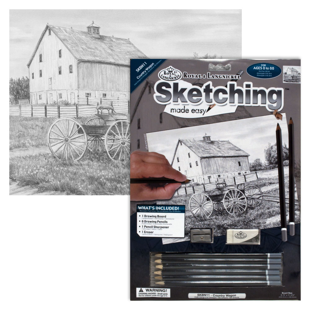 Royal & Langnickel Sketching Made Easy Country Wagon