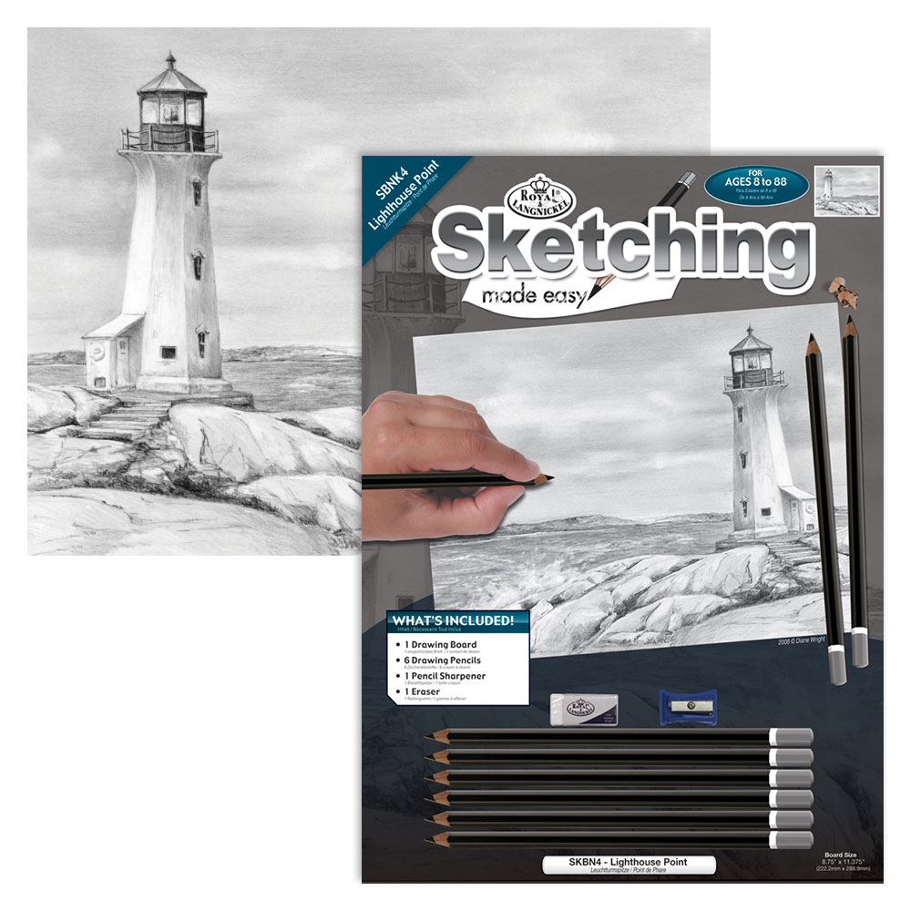 Royal & Langnickel Sketching Made Easy Lighthouse Point
