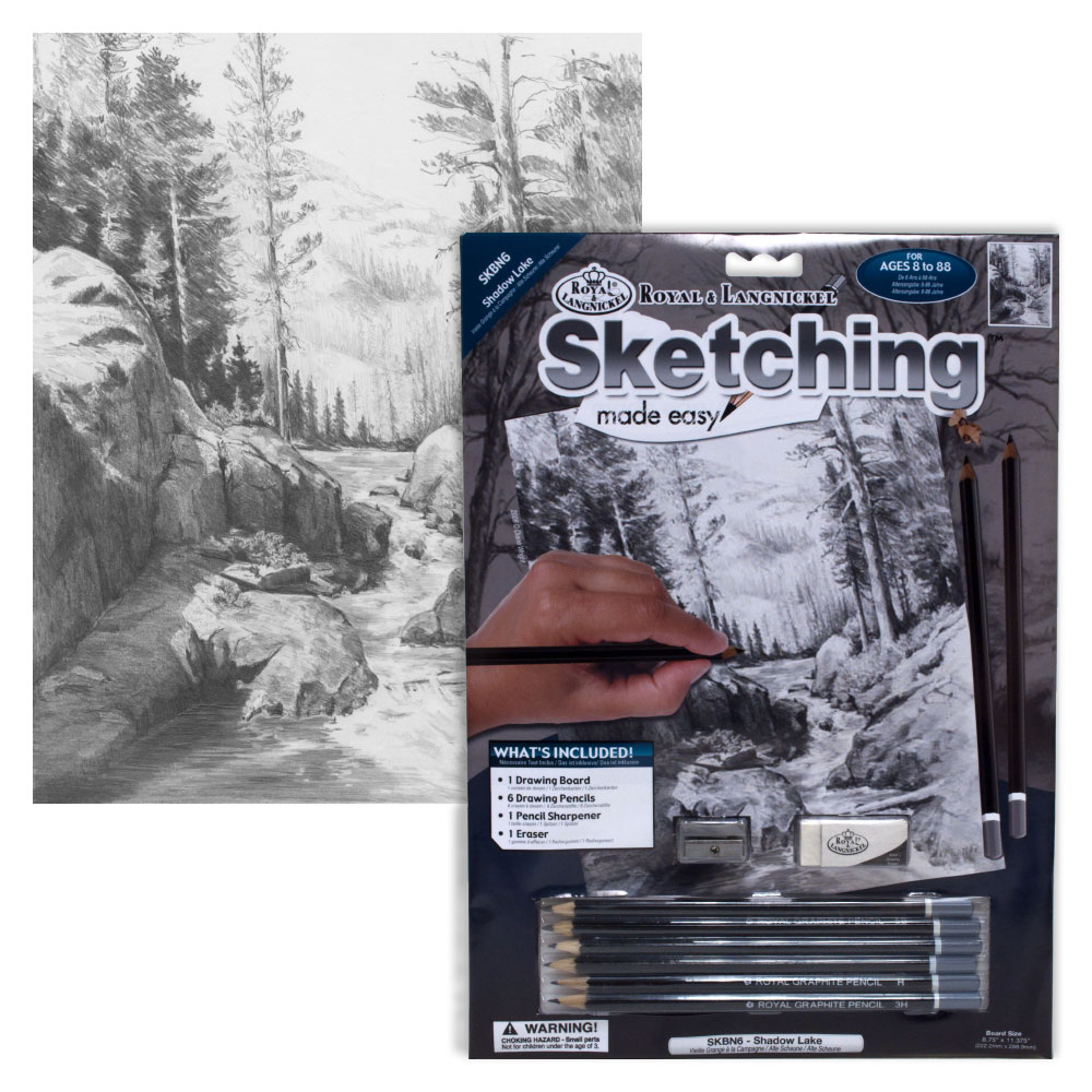 Royal & Langnickel Sketching Made Easy Shadow Lake