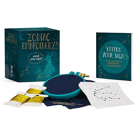 Running Press Mini Kits - Zodiac Embroidery **ND**