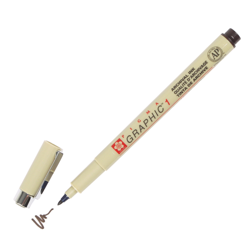 Sakura Pigma Micron Graphic 1 Sepia **ND**