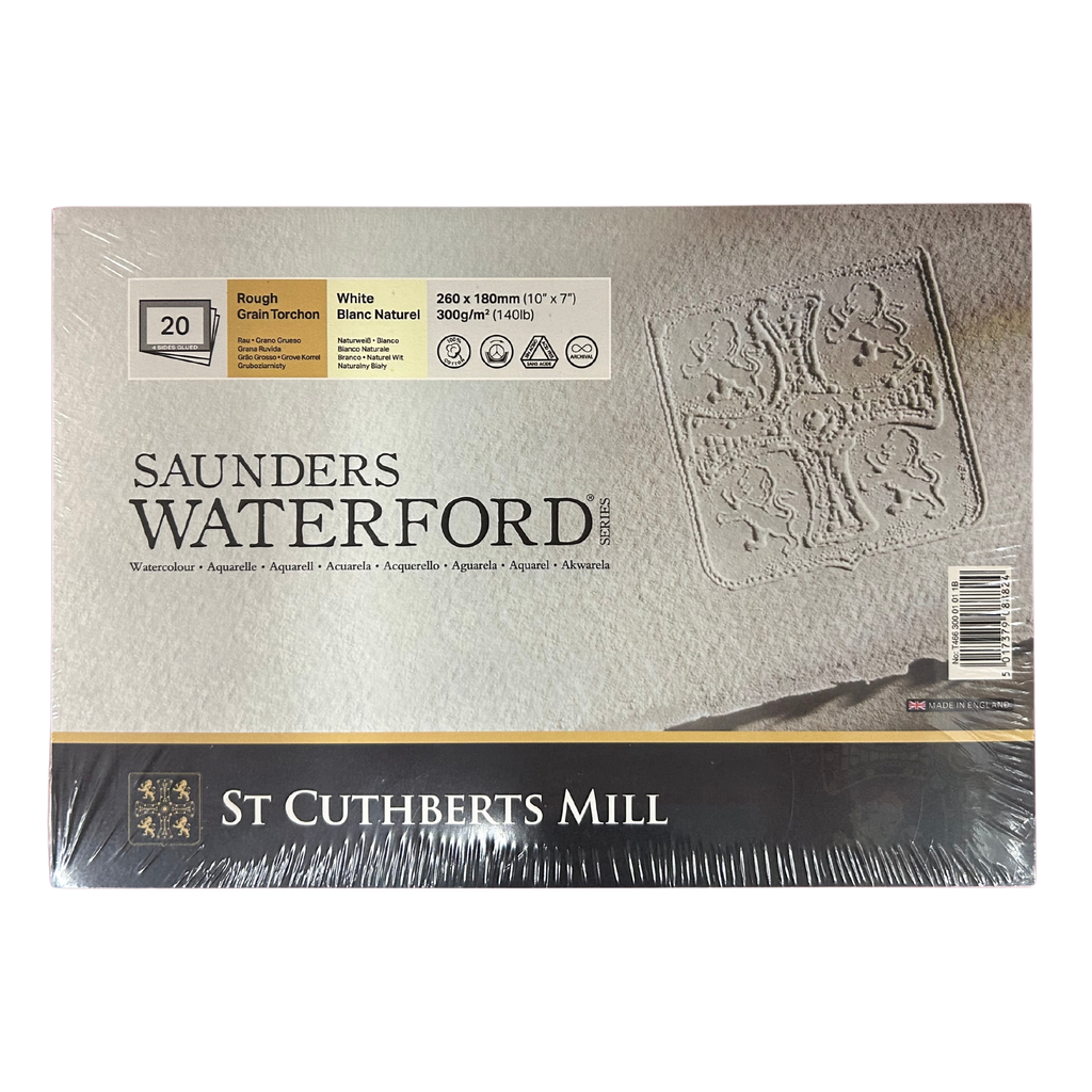 Saunders Waterford Watercolour Block R 140lbs 10"x7"