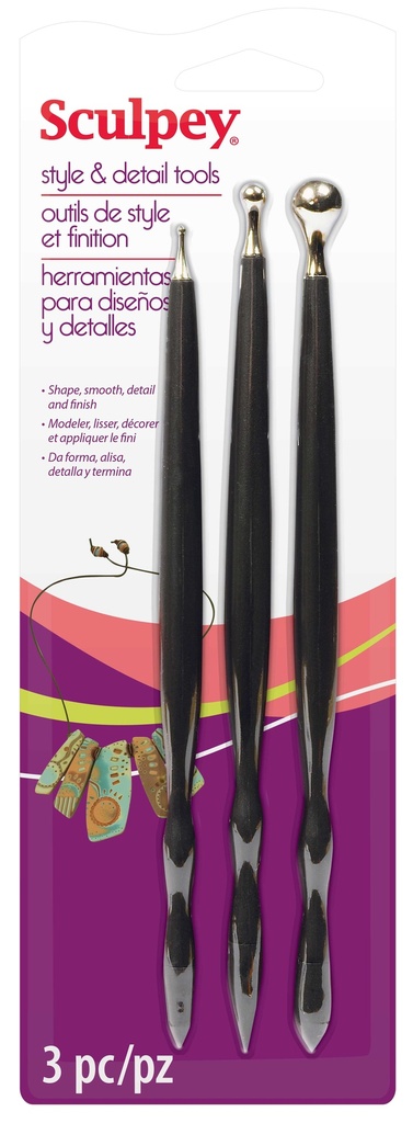 Sculpey Access. Style & Detail Tools 3pc