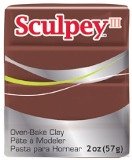 Sculpey III 2oz Chocolate **ND**