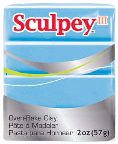 Sculpey III 2oz Lt. Blue Pearl **ND**