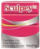 Sculpey III 2oz Red **ND**
