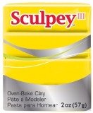 Sculpey III 2oz Yellow **ND**