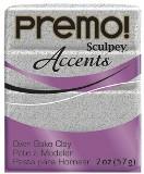 Sculpey Premo 2oz Accents Gray Granite **ND**