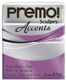 Sculpey Premo 2oz Accents Silver **ND**