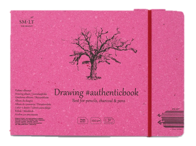 SM.LT authenticpad Album Drawing 24.5cm x 176cm 120gsm 32shts **ND**