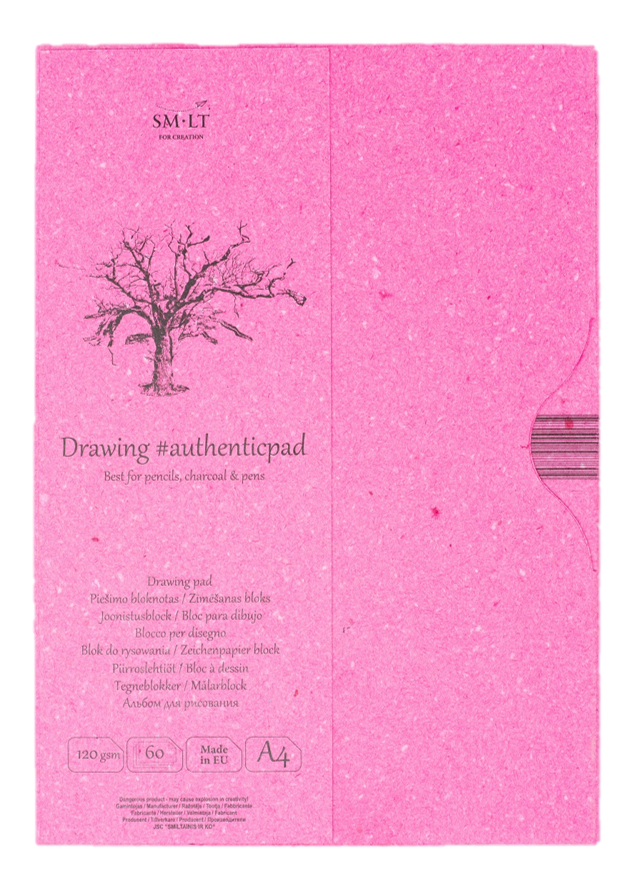 SM.LT authenticpad Folder Drawing A4 120gsm 60shts **ND**