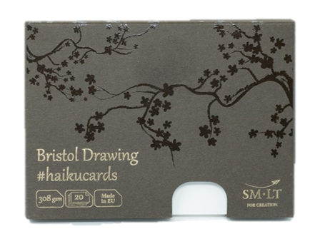 SM.LT Haiku Cards Bristol Drawing 308gsm 20shts **ND**