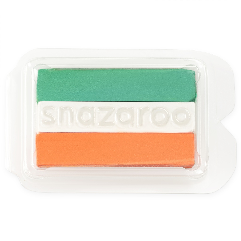 Snazaroo 3 Colour Split Cake - Irish Flag