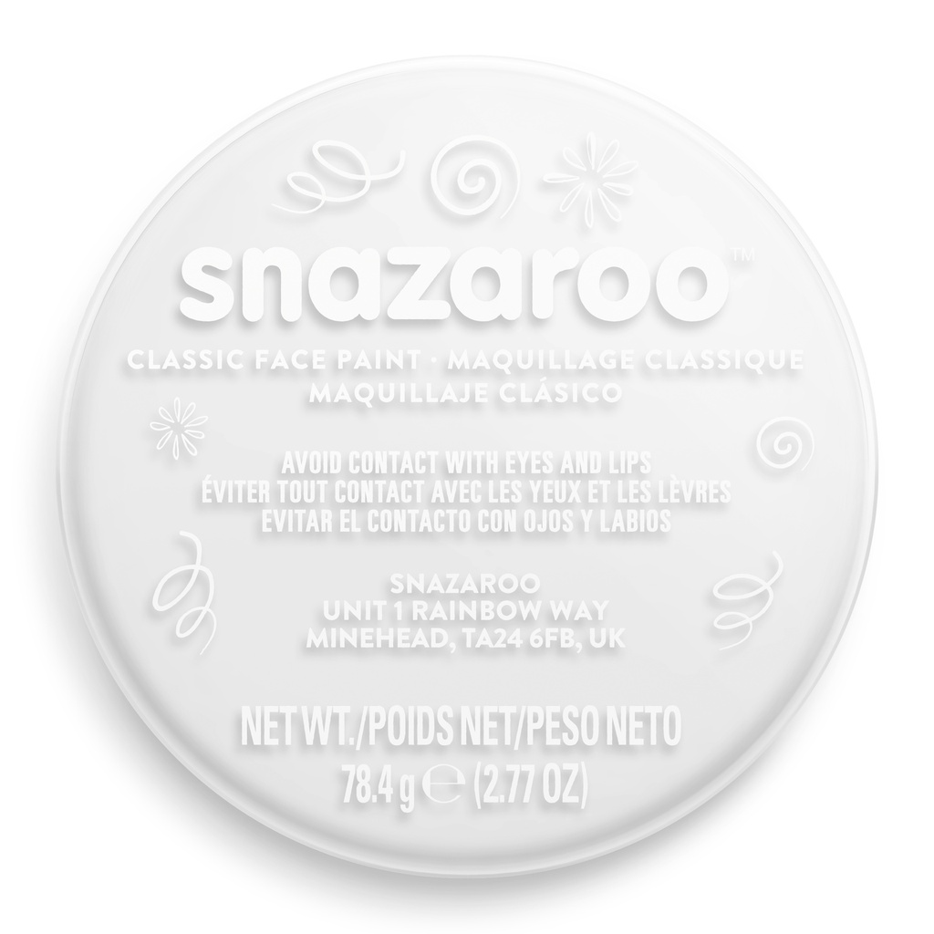 Snazaroo Large White 75ml
