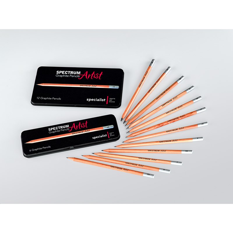 Spectrum Graphite Pencil Set 12 Grades