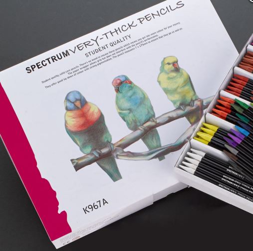 Spectrum Very-Thick Pencils 288 Class Pack
