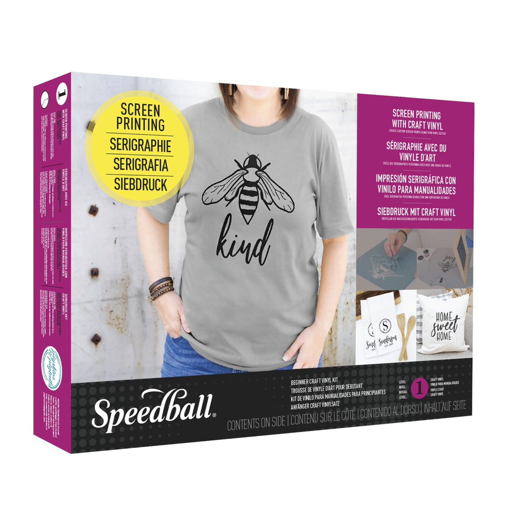 Speedball Beginner Craft Vinyl Screen Printing Kit