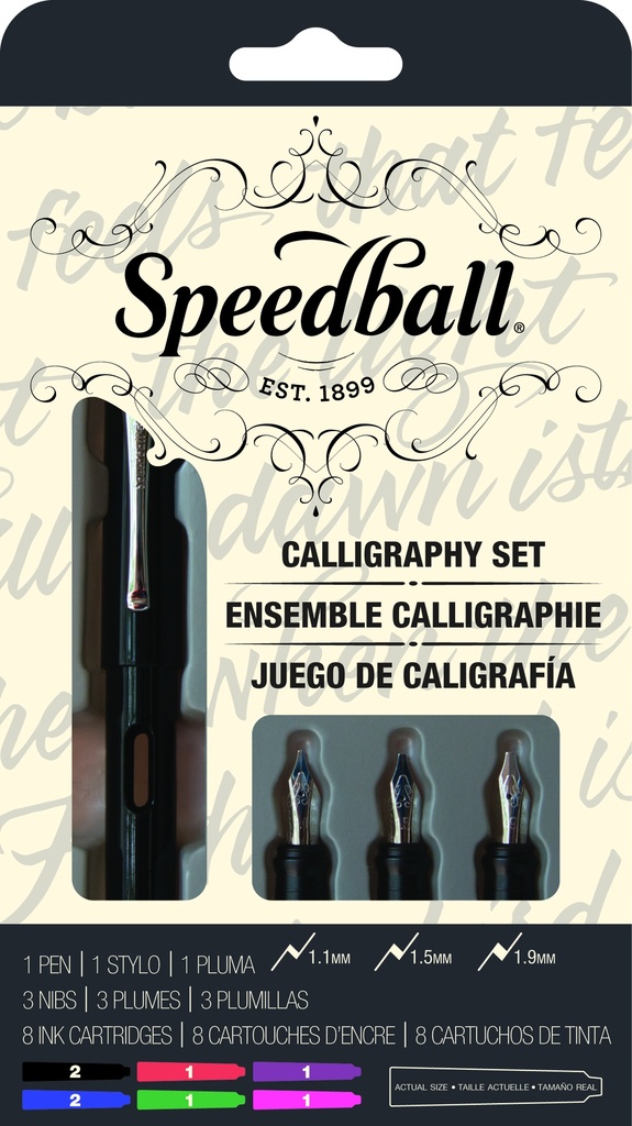 Speedball Calligraphy Fountain Pen Set
