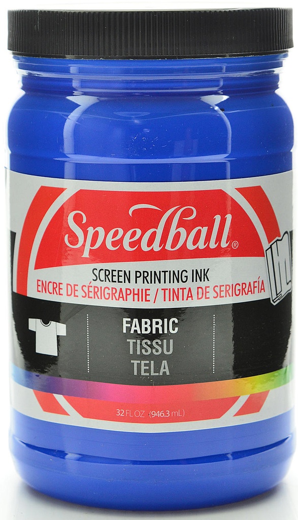 Speedball Fabric Screen Printing Ink Blue 32oz