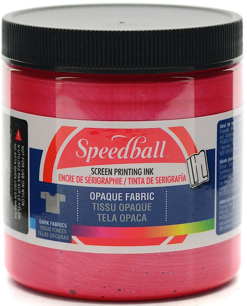 Speedball Fabric Screen Printing Ink Opaque Raspberry 8oz