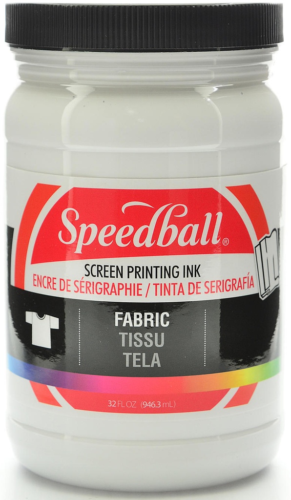 Speedball Fabric Screen Printing Ink White 32oz