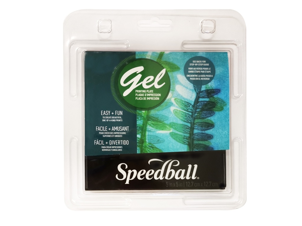 Speedball Gel Printing Plate 5"x5"