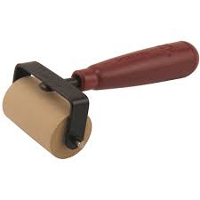 Speedball Rubber Soft Brayer 2" heavy duty frame Plastic Core