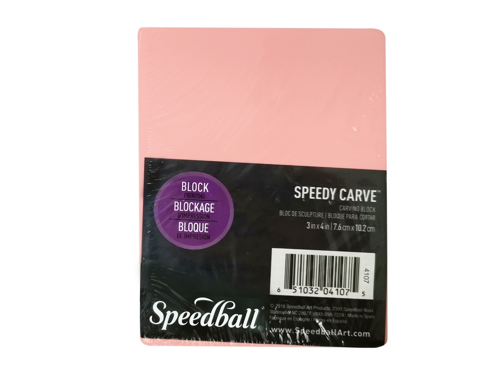 Speedball Speedy Carve Pink 3x4