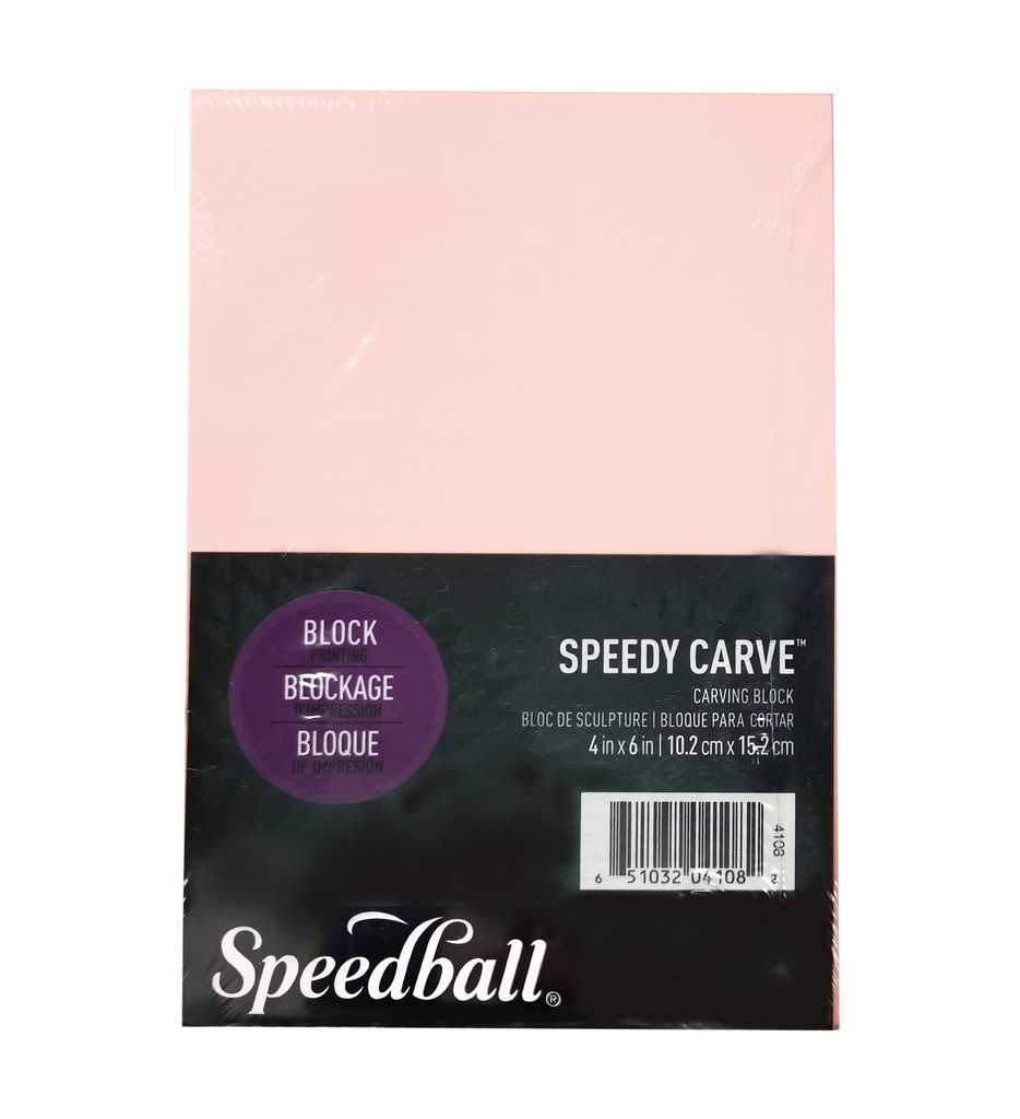 Speedball Speedy Carve Pink 4x6