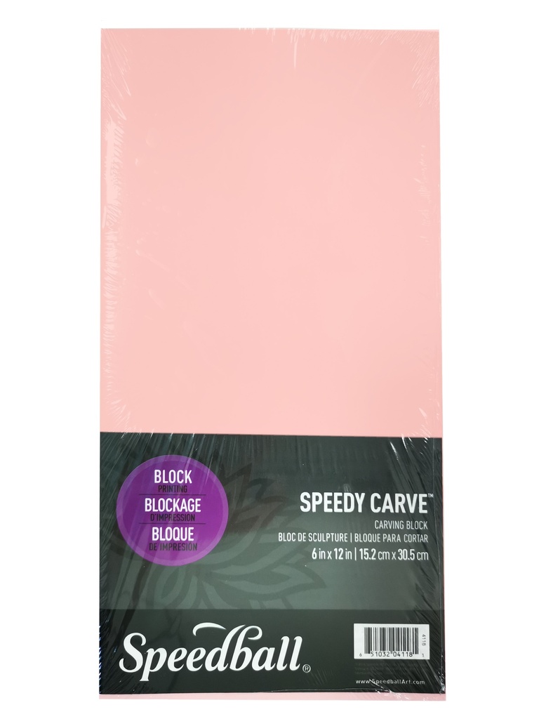 Speedball Speedy Carve Pink 6x12