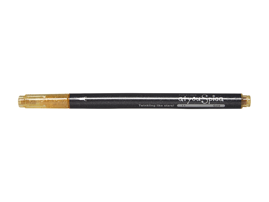 Spica Glitter Pen Gold **ND**