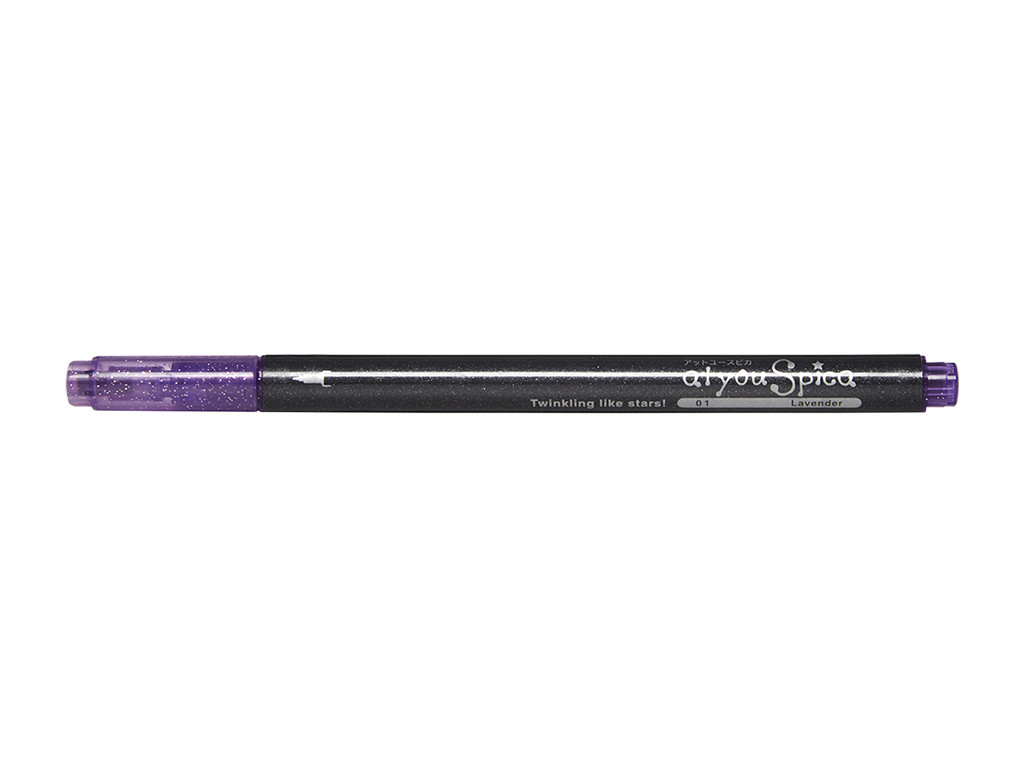 Spica Glitter Pen Lavender **ND**