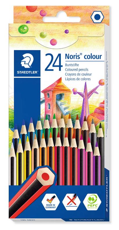 Staedtler Noris Coloured Pencil Set 24