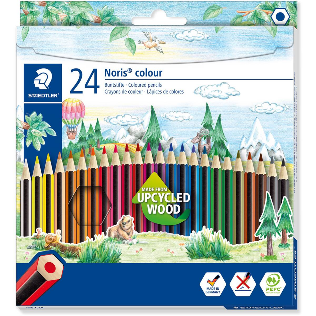 Staedtler Noris Coloured Pencil Sets 24 Count