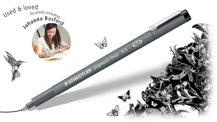 Staedtler Pigment Liner Black 0.1