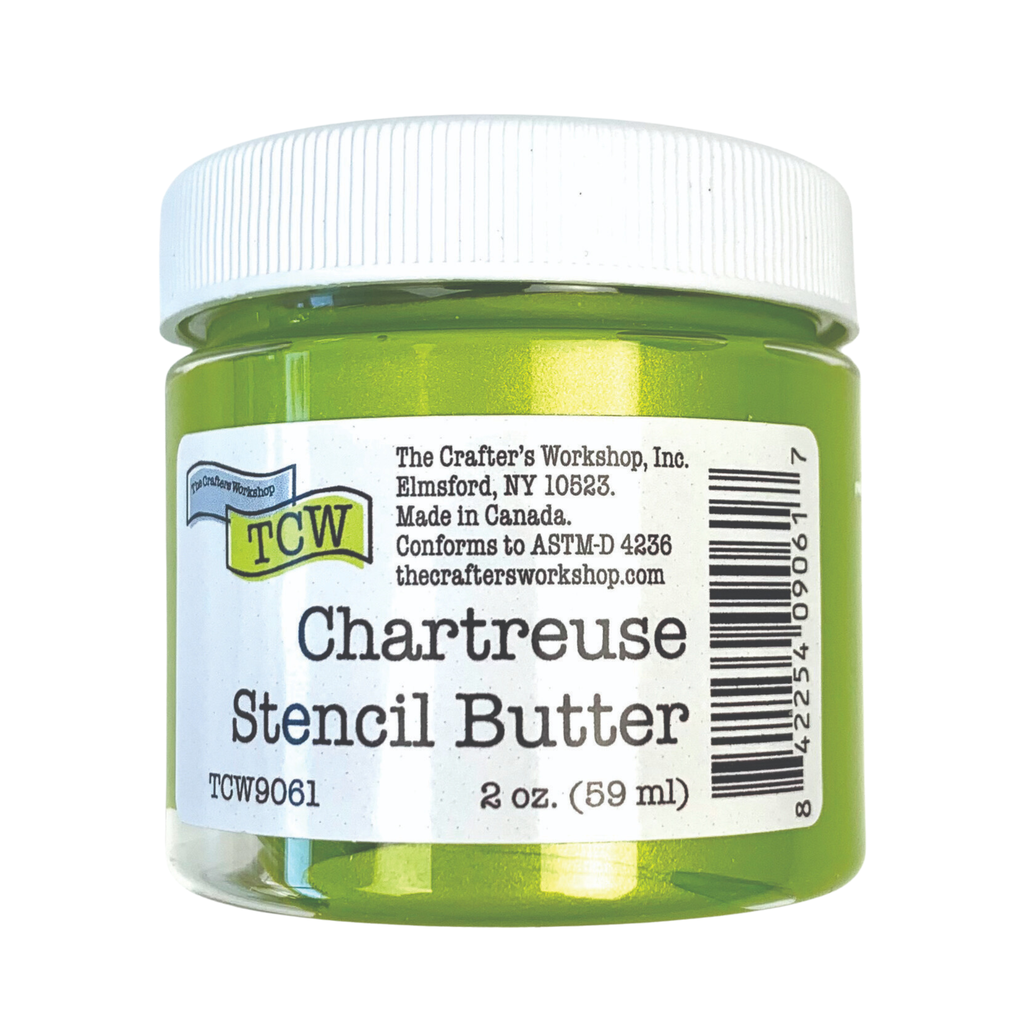 TCW Stencil Butter 2oz Chartreuse