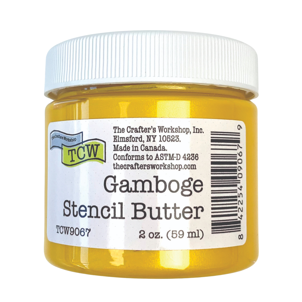 TCW Stencil Butter 2oz Gamboge