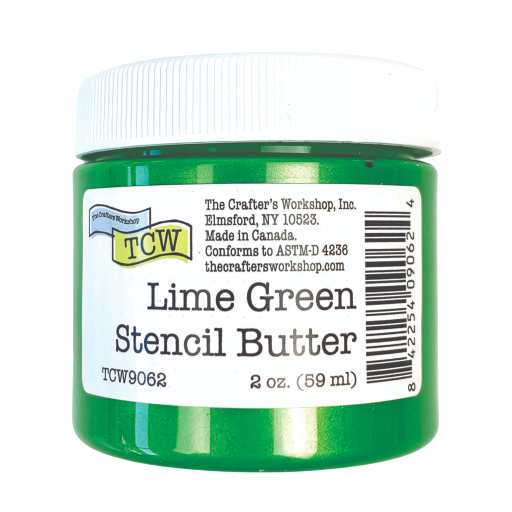 TCW Stencil Butter 2oz Lime Green