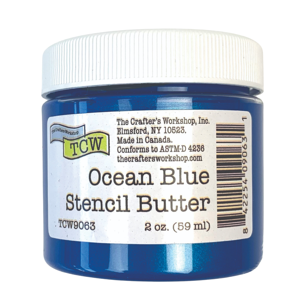 TCW Stencil Butter 2oz Ocean Blue