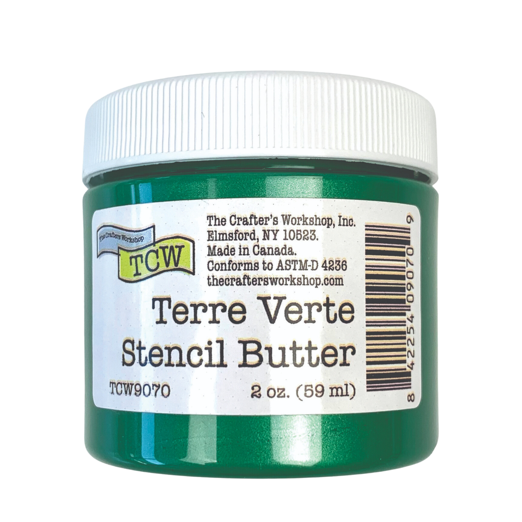 TCW Stencil Butter 2oz Terre Verte