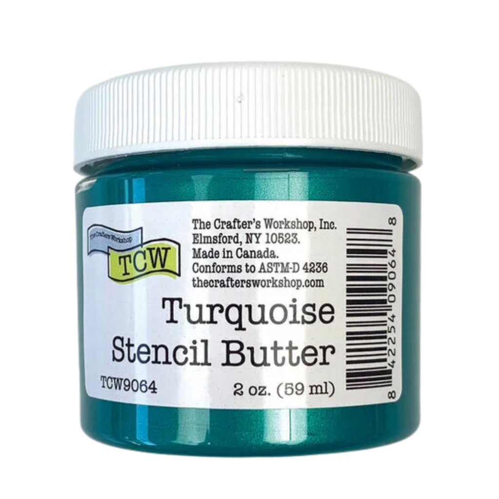 TCW Stencil Butter 2oz Turquoise