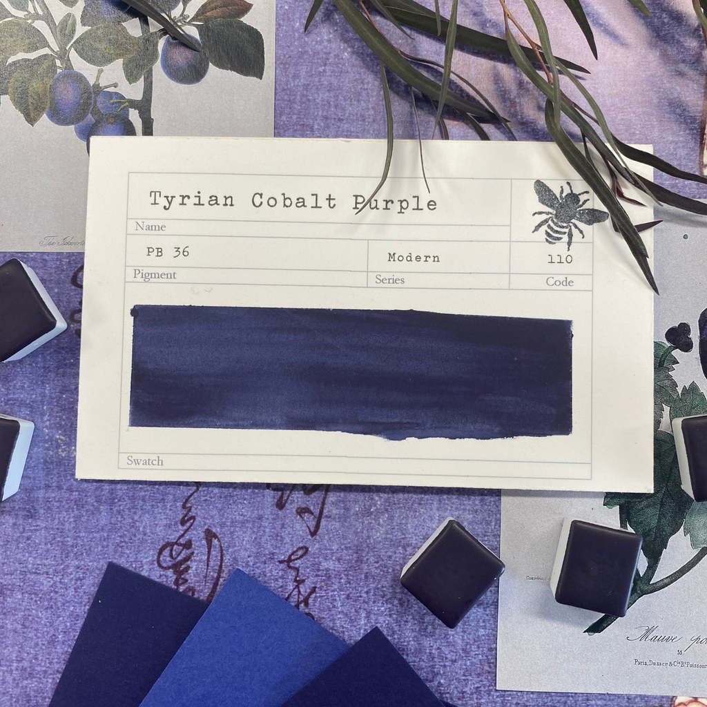 Stoneground Watercolour Half Pan Tyrian Purple Hue S3 **ND**